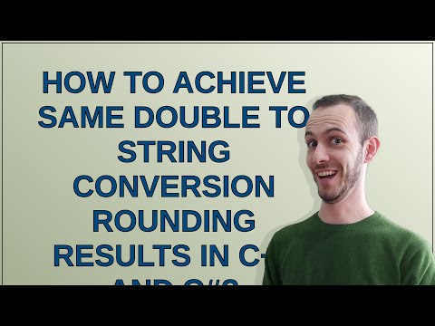 How to achieve same double to string conversion rounding results in C++ and C#?