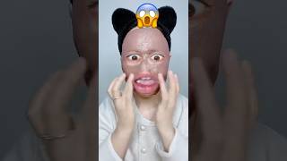 DIY Face Mask Tutorial!😘 || Easy Skincare Gadgets #makeup #beauty #facemask #shorts