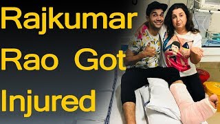 Rajkumar  Rao got injured On The Sets of Reality Show|hindi news|latest news today|trending|2017