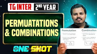 Famous Permutations & Combinations One Shot in Telugu | TG Inter 2nd Year | Maths 2A | IPE & EAPCET Wealth