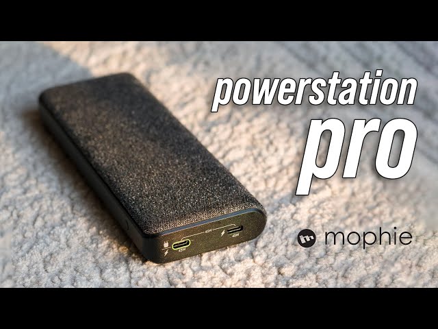 Trên tay pin dự phòng mophie powerstation pro: 45W, 20.000 mAh, 2 cổng C!