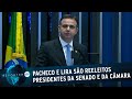 Pacheco e Lira são reeleitos presidentes da Senado e da Câmara | Repórter SBT