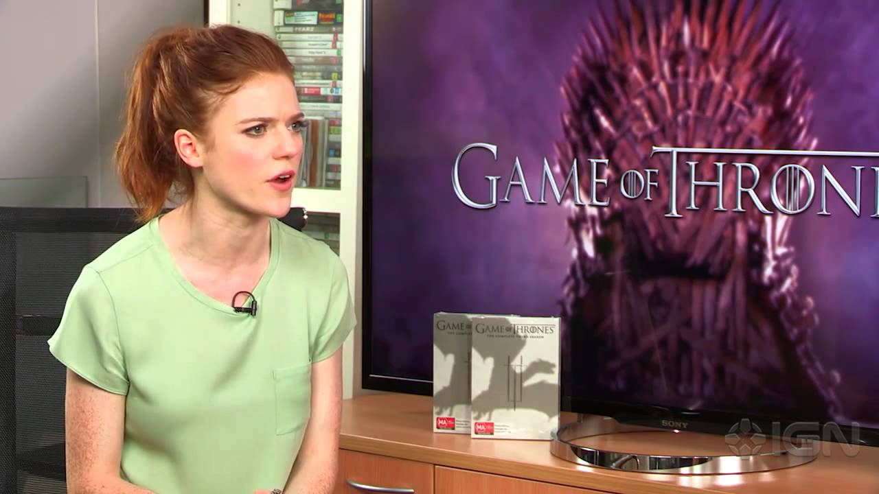 Game of Thrones - Rose Leslie Interview - YouTube