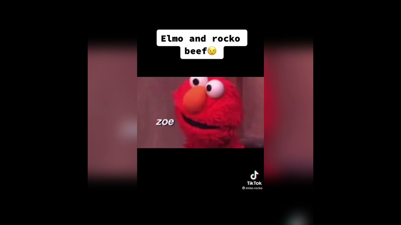 elmo being black for 2 minutes straight
