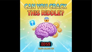 Only Geniuses Can Solve This Riddle! 🤯 | Can YOU Crack It?”