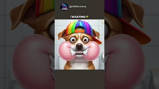Funny Chihuahua Eats Toilet Paper #memes #funny #aiart #chatgpt #shorts