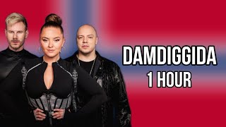 KEiiNO - Damdiggida | 1 Hour Version | Melodi Grand Prix 2024 🇳🇴