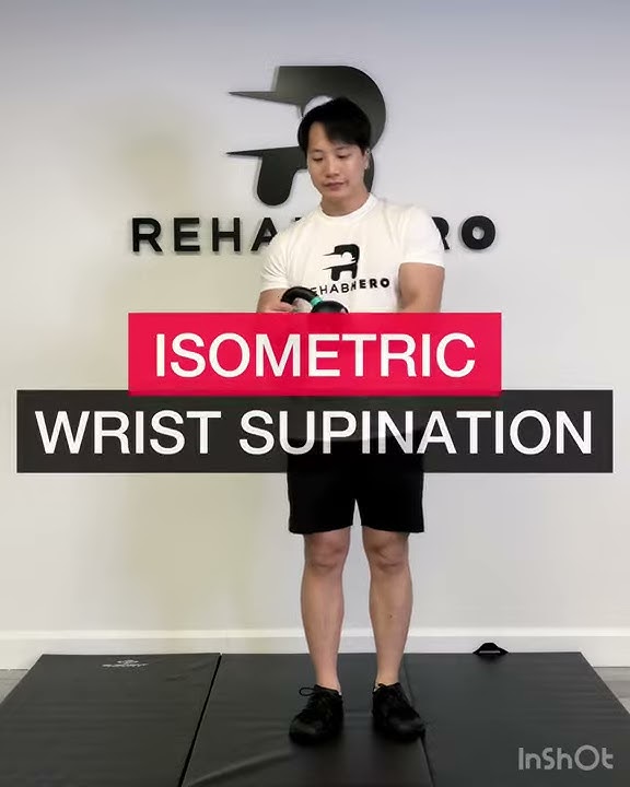 Isometric Wrist Supination - Wrist Strengthening, Tennis Elbow and ...