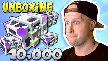 UNBOXING 10,000 SHADOW CACHE in TROVE for HoD to Craft GEM AUGMENTORS!