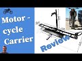 Motorcycle rear carrier , rack , quick and cheap bike transport , easy to install