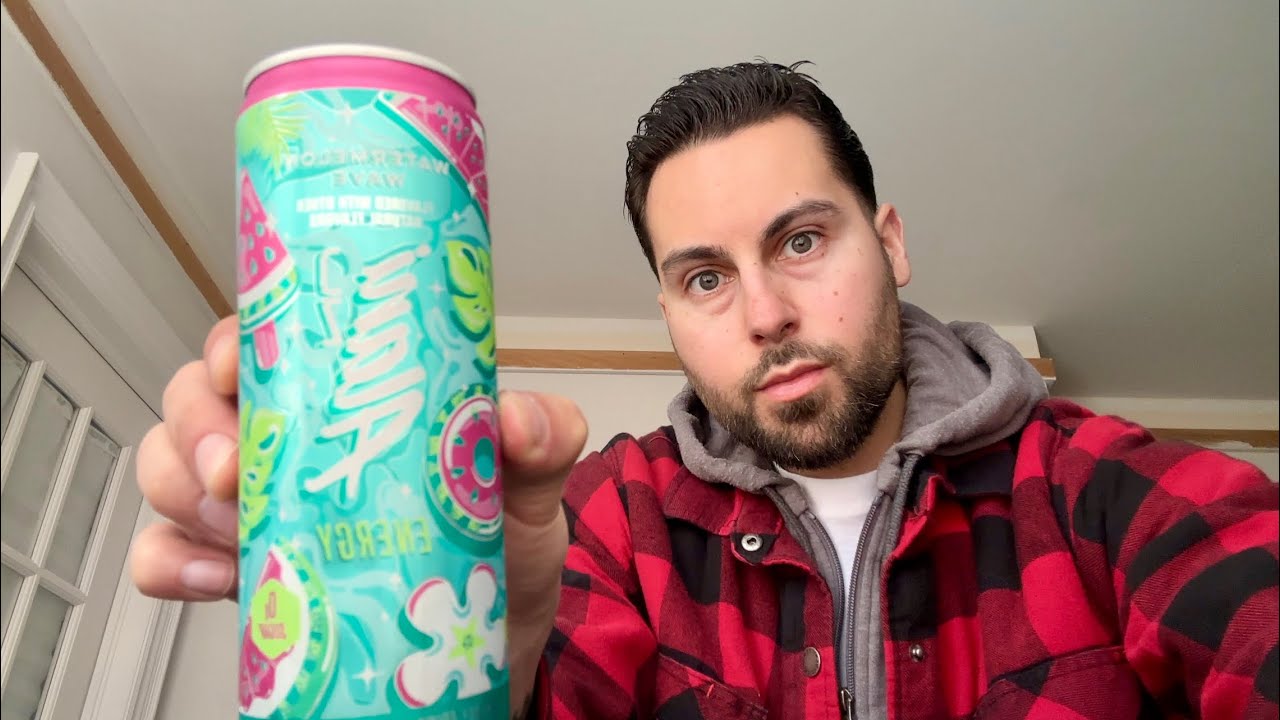 Alani Watermelon Wave Energy Drink Taste Test Review