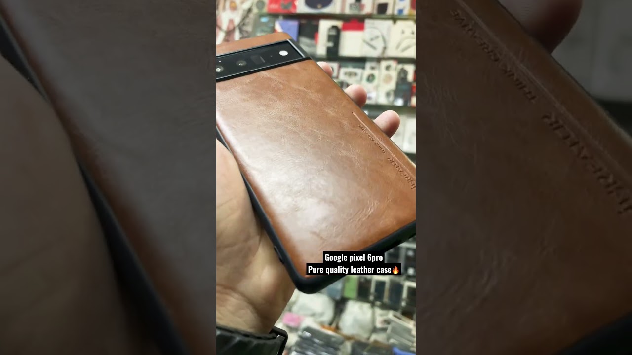 Google pixel 6pro pure quality camera protective leather case 🔥 