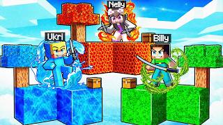 Wir wurden auf ELEMENTAR INSELN gefangen in Minecraft!