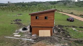 Belize update - property birds eye view tour, bio gas toilet introduction
