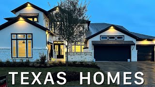 Texas Tour - 3 Exquisite New Construction Homes! #luxuryhomes