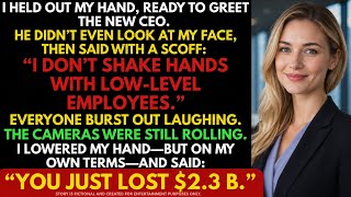 “I Don’t Shake Hands With Junior Staff,” The Chairman Said - By Morning, $2.3 Billion Was Gone