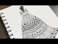 Day 3/7 of doodling for relaxation. Let me know in the comments what you think of this?