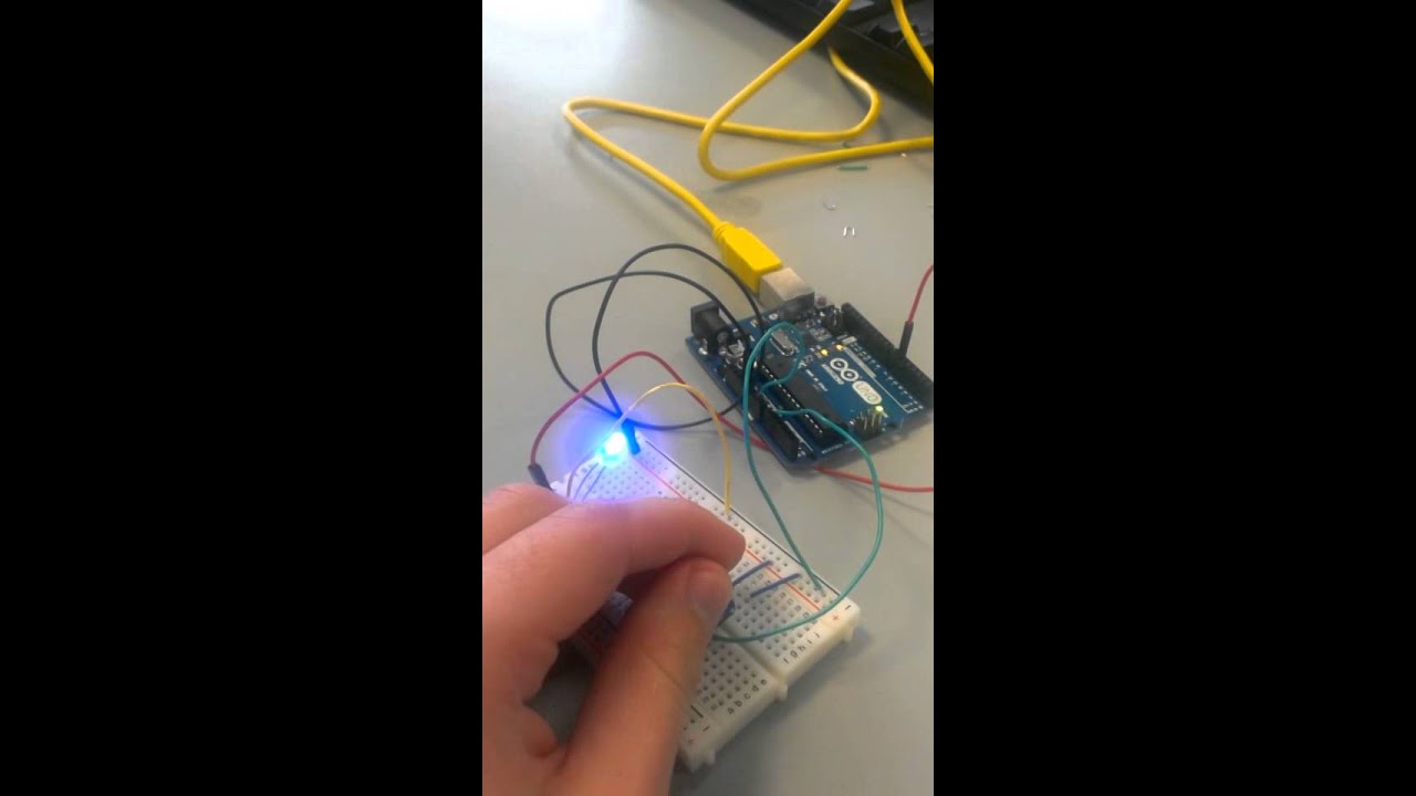 Using a variable resistor to light up an LED YouTube