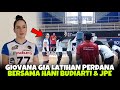 Latihan perdana giovana milana bersama jpe di proliga 2024 bikin kagum hani budiarti  tim