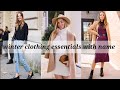 9 must have winter clothing with name |winterwear | trendy girl neha