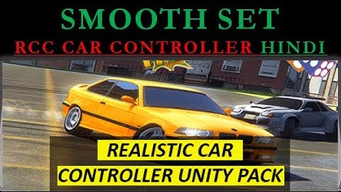 P-1 How to Set Realistic Car Controller in  Unity 3D || Realistic Car Controller(RCC) ||Urdu Hindi