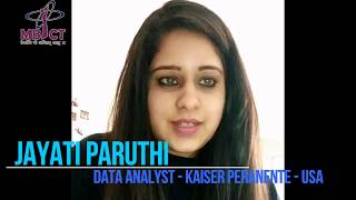 Jayati Paruthi - Data Analyst at Kaiser Permanente