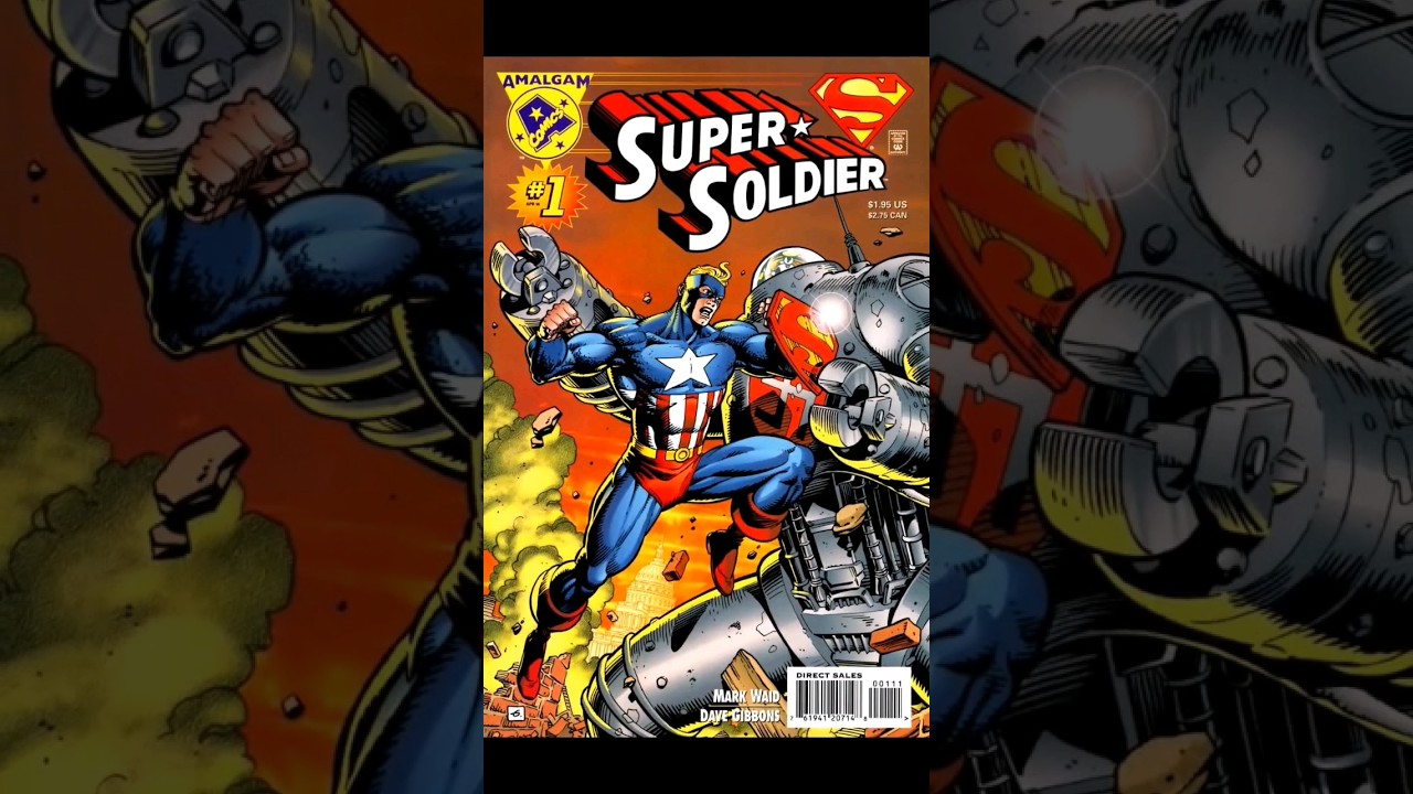 Captain America + Superman - Amalgam Comics