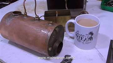 A MODEL STEAM BOAT NAMED EDITH - PART #3