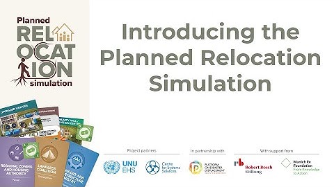 🎥 Introducing the Planned Relocation Simulation