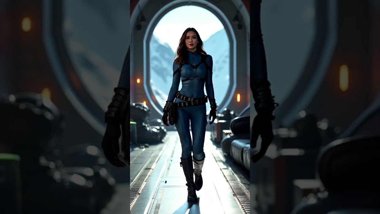 Star Wars: Alderaan Hero Saving the Stars - AI Walk