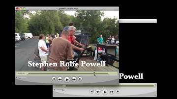 Quicktime Pro 7 - Adding Text
