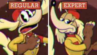 Cuphead DLC: REGULAR vs. EXPERT Bosses Comparison (A+ Rank vs S Rank)