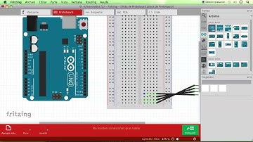 Curso de robótica con Arduino e impresión 3D   Parte 18   Fritzing proyecto   01 Ultrasonidos