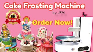 Cake Frosting Machine #cakes #frost #frosting