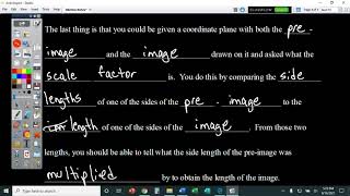 Dilation Notes