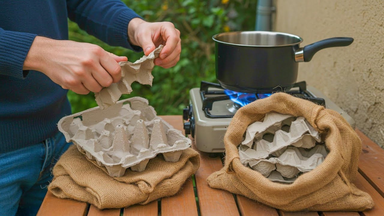 Перестаньте выбрасывать картонные коробки из-под яиц! Создайте свою секретную формулу, и миллионы...