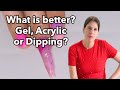 What Product Is Better, Gels, Acrylics Or Dip Powders. Subtittled ENG