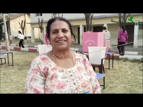 चितवन–२ को नमुना मतदानस्थलमा महिला नेतृत्वमा निर्वाचन तयार