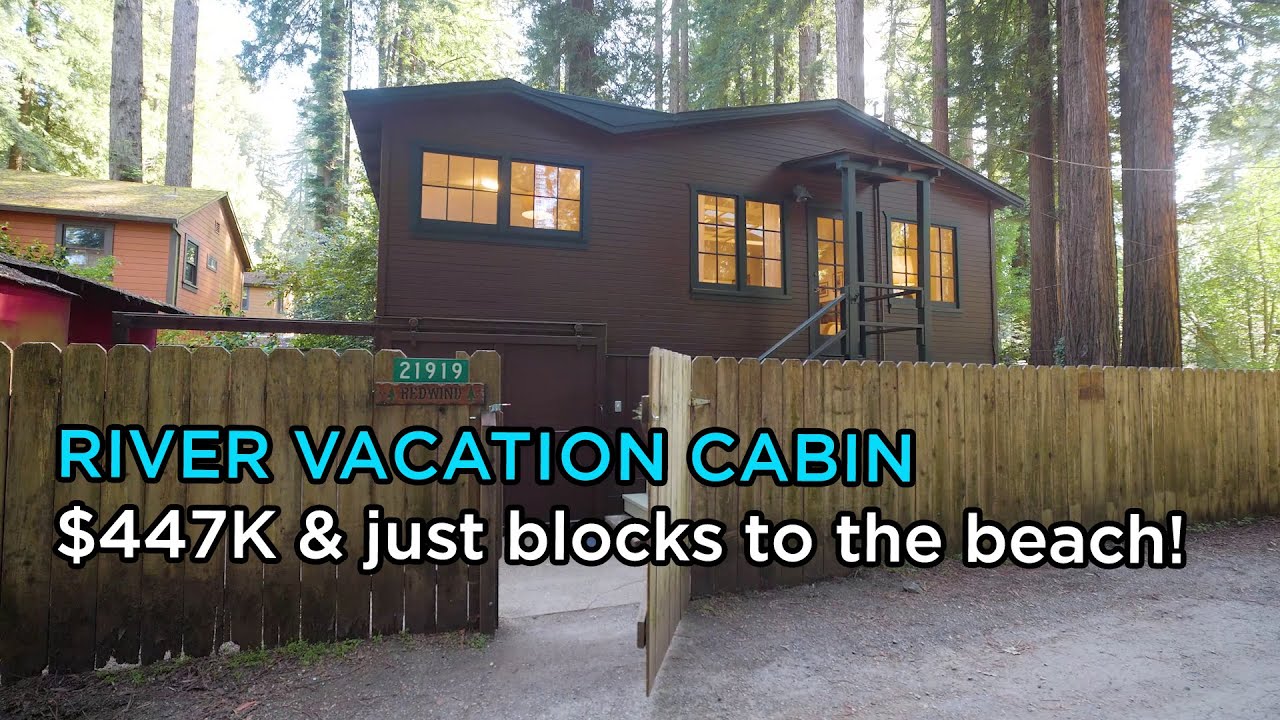 Vacation Cabin for Sale: 21919 Russian River Ave, Monte Rio, CA