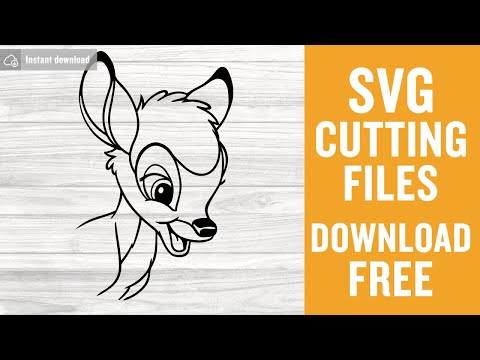 Bambi Disney Svg Free Cut Files for Scan n Cut Free Download