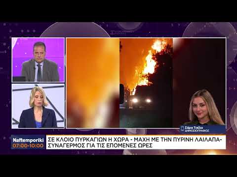 Σε κλοιό πυρκαγιών