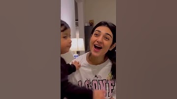 Thumbnail of Sarah khan apni beti ka sath mastiyan 😘😍❤️#sarahkhan#falakshabir#shorts#viral#arzooshorts