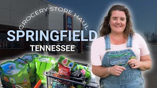 Grocery Haul, Springfield Tennessee.