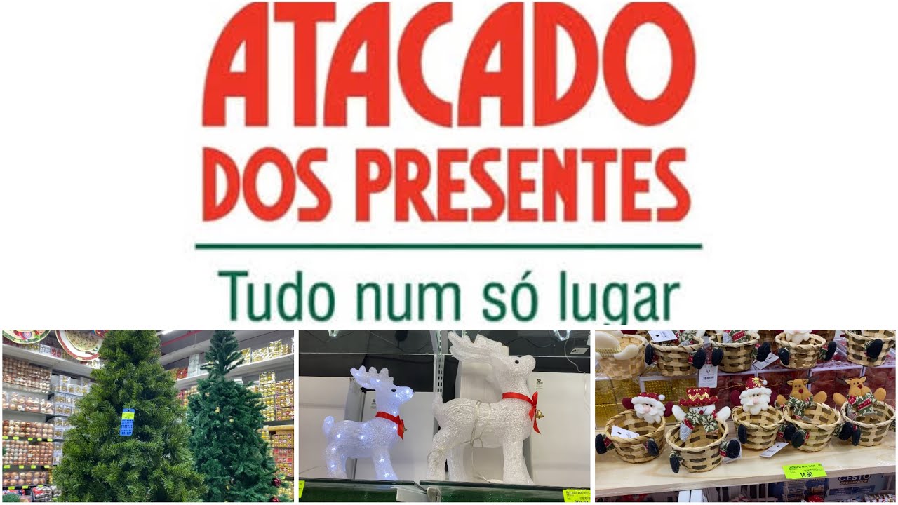 A SUA DECORAÇÃO DE NATAL ESTÁ AQUI NO ATACADO DOS PRESENTES / ÁRVORES 🌲 E ETC … ! 🫶🏽🥰🎄