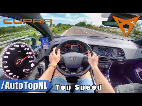 CUPRA ATECA 2.0 TSI 300HP 4Drive AUTOBAHN POV 256km/h TOP SPEED by AutoTopNL