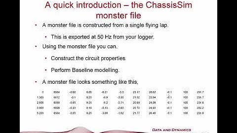 Data Acquisition - What you need to log