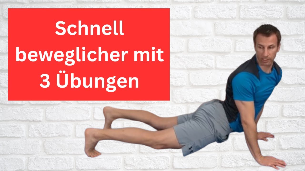 3 top Übungen für mehr Beweglichkeit