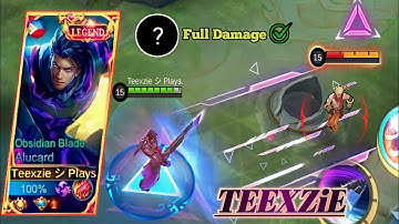 ALUCARD BEST BUILD 2022! | ONE SHOT DAMAGE HACK!! | MLBB