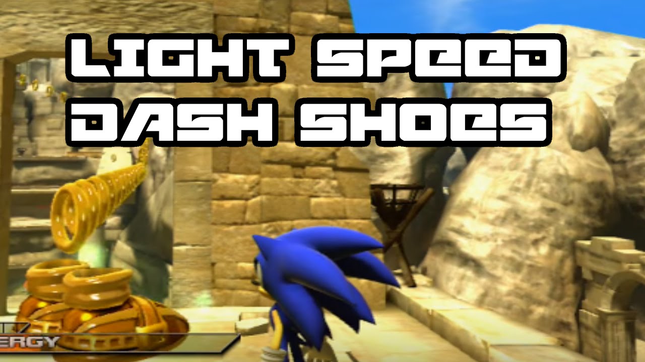 Sonic Unleashed - Obtaining the Light Speed Dash Shoes - YouTube