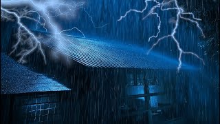 Cozy Rainstorm and Thunder Sounds While You Sleep in a Cabin Far From Town